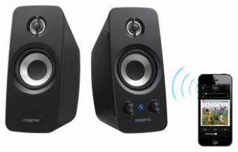 Колонки Creative T15 2.0 черный 18Вт BT от магазина РЭССИ