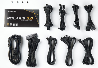 Блок питания Chieftec ATX 1250W Polaris PPS-1250FC-A3 80+ gold (20+4pin) APFC 135mm fan 12xSATA Cab Manag RTL от магазина РЭССИ