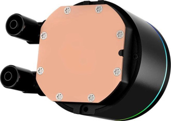 Система водяного охлаждения PcCooler DA360 Pro Digital BK ARGB Soc-AM5/AM4/1200/1700/1851 черный 4-pin Al LCD 300W Ret (DA360PRO-BKAWXL-GL) от магазина РЭССИ