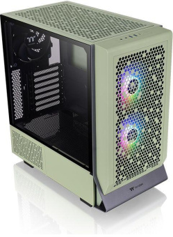 Корпус Thermaltake Ceres 300 TG ARGB Matcha зеленый без БП ATX 7x140mm 5x180mm 2xUSB3.0 audio bott PSU от магазина РЭССИ