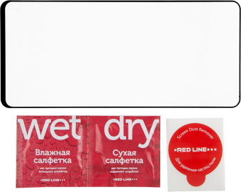 Защитное стекло для экрана Redline УТ000027429 черный для Xiaomi 11T/11T Pro прозрачная 1шт. от магазина РЭССИ