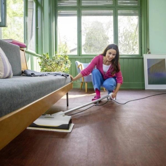 Пароочиститель ручной Karcher KST 1 Upright 1300Вт белый/серебристый от магазина РЭССИ