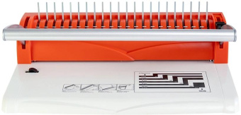 Переплетчик Heleos БП13пбк A4/перф.13л.сшив/макс.450л./пластик.пруж. (6-51мм) от магазина РЭССИ