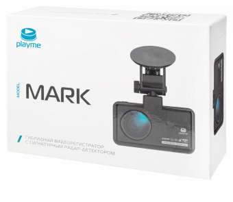 Видеорегистратор с радар-детектором Playme MARK GPS черный от магазина РЭССИ