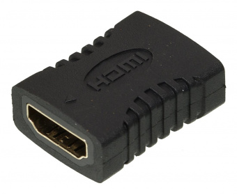 Адаптер аудио-видео Buro HDMI (f)/HDMI (f) Позолоченные контакты черный (BHP-ADP-HDMI-2.0) от магазина РЭССИ