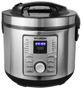 Мультиварка Hyundai HYMC-1617 5л 900Вт серебристый/черный от магазина РЭССИ