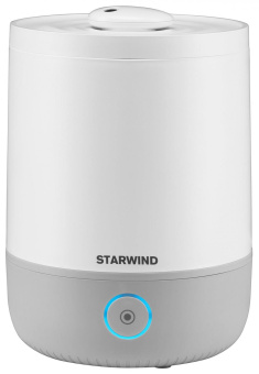 Увлажнитель воздуха Starwind SHC1523 30Вт (ультразвуковой) белый/серый от магазина РЭССИ