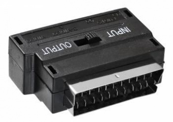 Адаптер аудио-видео Buro SCART (m)/3хRCA (f)/S-VIDEO (f) черный (BSP005) от магазина РЭССИ