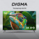 Телевизор QLED Digma 50" DM-LED50UQB31 Google TV Frameless Metal черный/черный 4K Ultra HD 60Hz MEMC DVB-T DVB-T2 DVB-C DVB-S DVB-S2 USB WiFi Smart TV от магазина РЭССИ