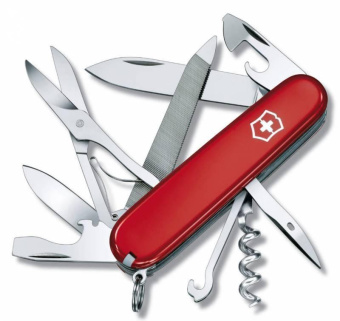 Швейцарский нож Victorinox Mountaineer красный 1.3743 от магазина РЭССИ