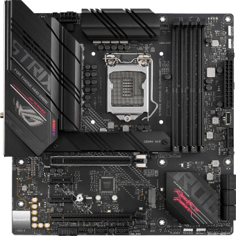 Материнская плата Asus ROG STRIX B560-G GAMING WIFI Soc-1200 Intel B560 4xDDR4 mATX AC`97 8ch(7.1) 2.5Gg+HDMI+DP от магазина РЭССИ