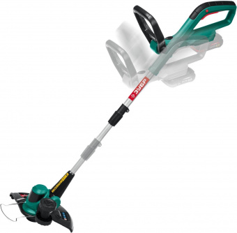 Триммер электрический Зубр ТА-185 аккум. 18Вт неразбор.штан. реж.эл.:леска от магазина РЭССИ