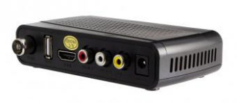 Ресивер DVB-T2 Hyundai H-DVB520 черный от магазина РЭССИ