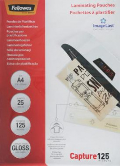 Пленка для ламинирования Fellowes 125мкм A4 (25шт) глянцевая 216x303мм CRC-53963 (FS-53963) от магазина РЭССИ