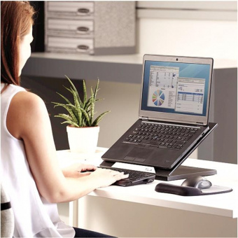 Подставка Fellowes Designer Suites черный от магазина РЭССИ