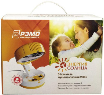 Воздухоочиститель Рэмо Энергия Солнца 480Вт белый/оранжевый (МВБО.01) от магазина РЭССИ