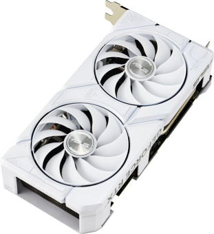 Видеокарта Asus PCI-E 4.0 DUAL-RTX4070S-O12G-EVO-WHITE NVIDIA GeForce RTX 4070 Super 12Gb 192bit GDDR6X 2520/21000 HDMIx1 DPx3 HDCP Ret от магазина РЭССИ