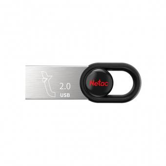 Флеш Диск Netac 16Gb UM2 NT03UM2N-016G-20BK USB2.0 серебристый/черный от магазина РЭССИ