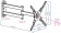 Кронштейн для телевизора Kromax DIX-13 черный 15"-42" макс.20кг настенный поворотно-выдвижной и наклонный от магазина РЭССИ