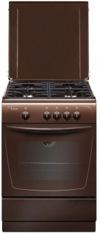Плита Газовая Gefest CG 60MC7 K83 коричневый (металлическая крышка) реш.чугун от магазина РЭССИ
