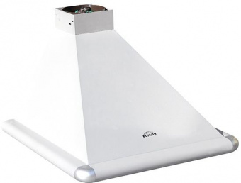 Вытяжка каминная Elikor Сатурн 50П-180-В1Л белый/хром управление: ползунковое (1 мотор) от магазина РЭССИ