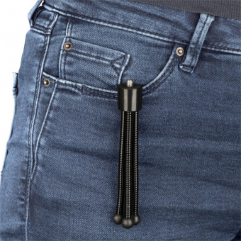 Штатив Hama Flexi M настольный черный металл (58гр.) от магазина РЭССИ