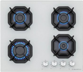 Газовая варочная поверхность Maunfeld EGHG.64.2CW/G белый от магазина РЭССИ