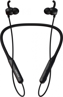 Гарнитура вкладыши Edifier W280NB 0.5м черный беспроводные bluetooth в ушной раковине от магазина РЭССИ