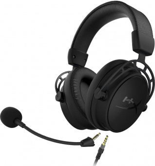 Наушники с микрофоном HyperX Cloud Alpha S Blackout черный 1м мониторные оголовье (4P5L2AA) от магазина РЭССИ