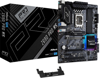 Материнская плата Asrock Z690 PRO RS Soc-1700 Intel Z690 4xDDR4 ATX AC`97 8ch(7.1) 2.5Gg RAID+HDMI+DP от магазина РЭССИ