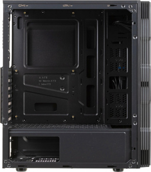 Корпус Accord K-18 черный без БП ATX 6x120mm 2xUSB2.0 1xUSB3.0 audio bott PSU от магазина РЭССИ