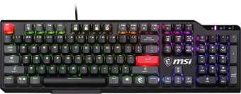 Клавиатура MSI VIGOR GK41 DUSK LR RU механическая черный/серый USB Multimedia for gamer LED (S11-04RUB01-CLA) от магазина РЭССИ