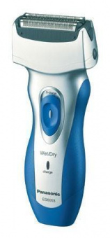 Бритва сетчатая Panasonic ES6003 реж.эл.:3 питан.:аккум. синий/серебристый от магазина РЭССИ