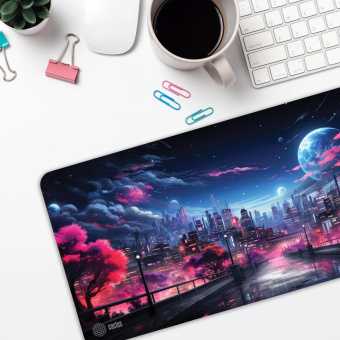 Коврик для мыши Cactus Fantasy space 900x400x3мм (CS-MP-PRO14XXL) от магазина РЭССИ