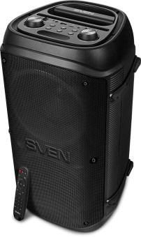 Колонка порт. Sven PS-800 черный 100W 2.0 BT 10м 4400mAh от магазина РЭССИ