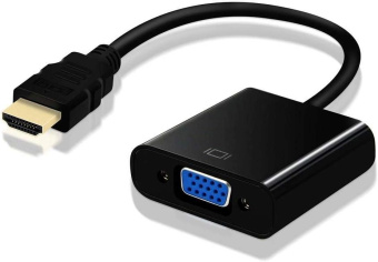 Переходник видео Premier 5-983B HDMI/VGA (f) 0.15м. черный от магазина РЭССИ