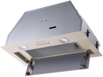 Вытяжка встраиваемая Maunfeld TRAPEZE 602IG бежевый управление: кнопочное (1 мотор) от магазина РЭССИ