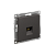 ATLASDESIGN РОЗЕТКА компьютерная RJ45, кат. 5Е, механизм, БАЗАЛЬТ от магазина РЭССИ