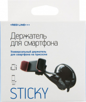 Держатель Redline черный для для смартфонов и навигаторов (УТ000009127) от магазина РЭССИ