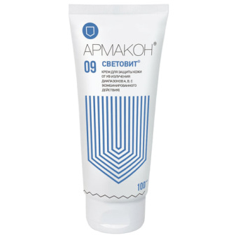 Универсальный защитный крем от УФ излучения АРМАКОН СВЕТОВИТ 100 мл 1204 605166 от магазина РЭССИ
