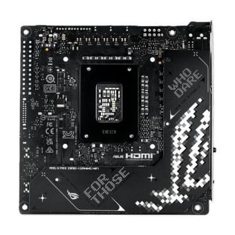 Материнская плата Asus ROG STRIX Z890-I GAMING WIFI Soc-1851 Intel Z890 2xDDR5 mini-ITX AC`97 8ch(7.1) 2.5Gg RAID+HDMI от магазина РЭССИ