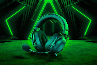 Наушники с микрофоном Razer Blackshark V2 HyperSpeed черный мониторные BT оголовье (RZ04-04960100-R3M1) от магазина РЭССИ