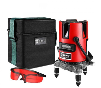 Лазерный уровень Deko DKLL02RB от магазина РЭССИ