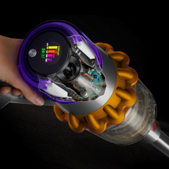 Пылесос Dyson V15 Detect Absolute (SV47) 660Вт желтый/никель от магазина РЭССИ