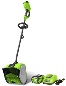 Снегоуборщик электр. Greenworks GD40SSK5 от магазина РЭССИ
