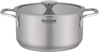 Кастрюля Rondell Modern RDS-1746 2л. d=18см (с крышкой) стальной от магазина РЭССИ