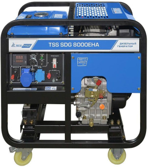 Генератор ТСС SDG 8000EHA 8кВт от магазина РЭССИ