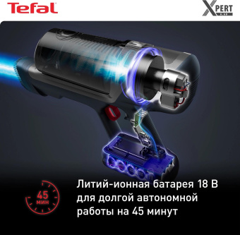 Пылесос Tefal TY6838WO серый/фиолетовый от магазина РЭССИ