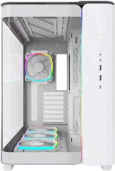 Корпус Montech King 95 Pro белый без БП ATX 7x120mm 2x140mm 2xUSB3.0 audio bott PSU от магазина РЭССИ