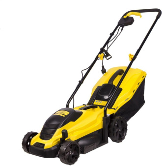 Газонокосилка роторная Champion EM3313 1300Вт от магазина РЭССИ